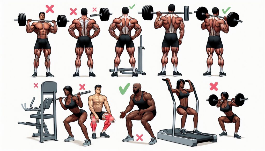 BODYBUILDING FORM ERRORS